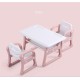 Kindergarten Home Children Learning Furniture Plastic Kids Tables Chairs Set