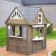 outdoor play set wooden backyard game house play house set with eco-friendly accessories