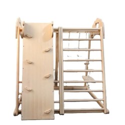 Wooden Indoor Playground Jungle Gym game for kids Toddlers toddler climber wooden Play set