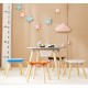 Baby Furniture Cute Cartoon Patterns Kids Studying Table and Chair set Customized Color 